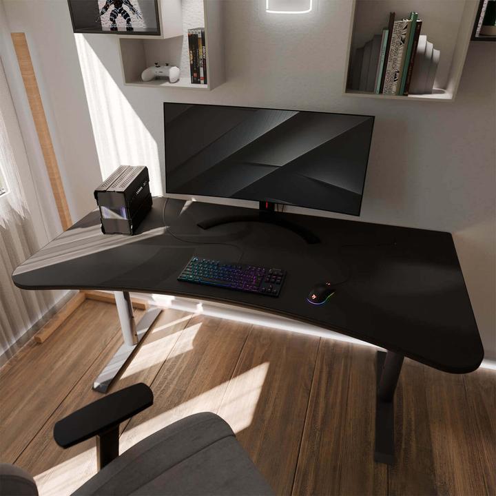 Image du produit Arozzi Arena - Bureau Gaming - Gunmetal - Gris Foncé