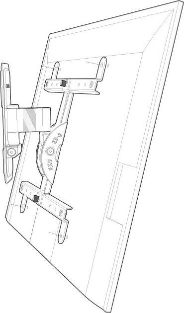Produktbild Erard EXO 400 TW3 (Wand, 55", 25 kg)