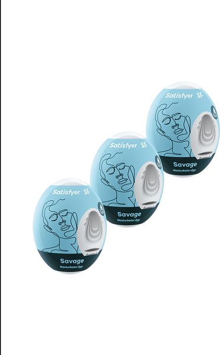 Actual product image Satisfyer Masturbator Egg Set - Savage