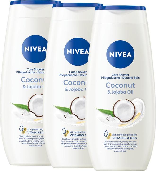 NIVEA Pflegedusche Cocnut & Jojoba Oil Trio