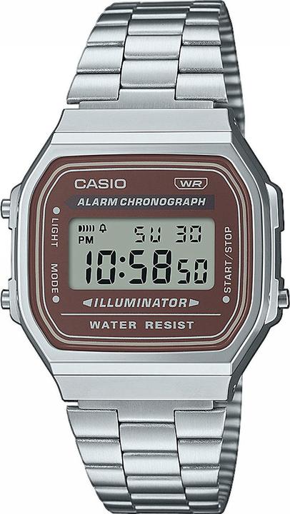 Casio A168WA-5AYES (Chronograph, 36 mm)