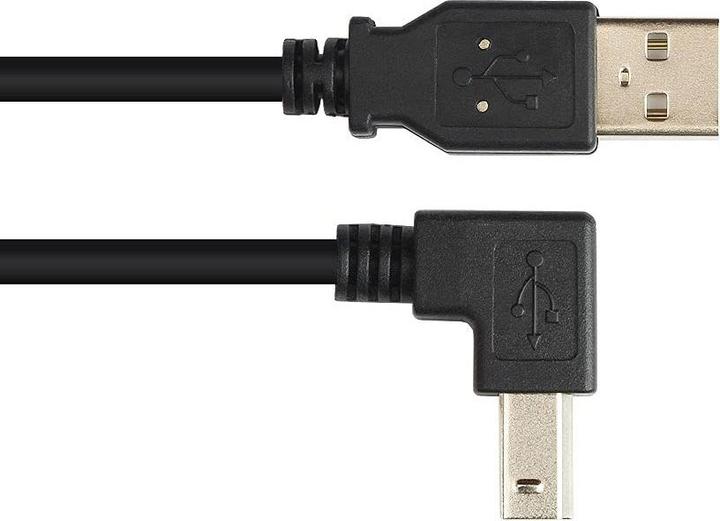 Actual product image Techly USB 2.0 connection cable (2 m, USB 2.0)