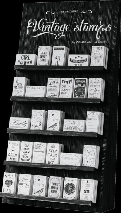 Actual product image Colop Vintage display