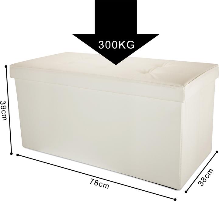 Actual product image Intirilife Bench OPALIN WHITE (78.38 cm)