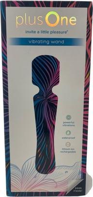 Plus One Massage Wand Personal Massager Rechargeable and Waterproof Teal