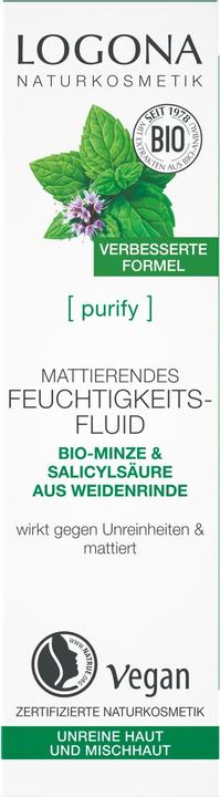 Image du produit Logona Fluide hydratant matifiant (30 ml, Fluide visage)