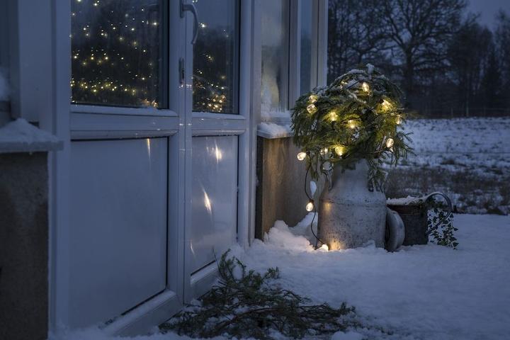 Produktbild Konstsmide 40er LED Biergartenkette warmweiss (9.75 m)