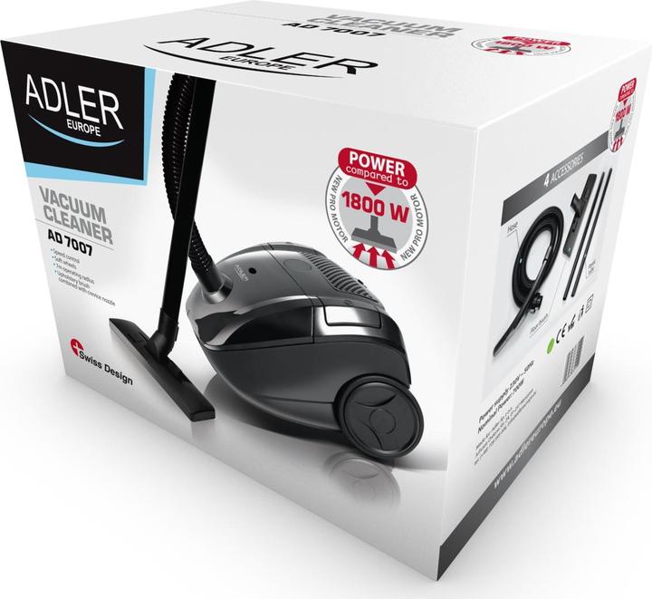 Immagine prodotto Adler AD 7007 Sacco per la polvere secco per aspirapolvere a cilindro