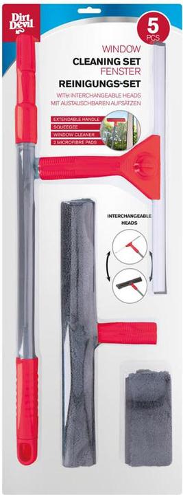 Dirt Devil Window Cleaning set 5pcs (5 Stk.)