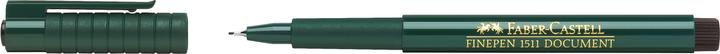 Faber-Castell Penna in fibra Finepen 1511 (Nero, 1 x)
