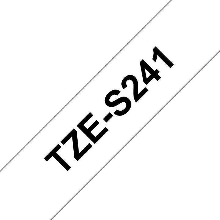 Produktbild Brother Tze-S241 (1.80 cm, Schwarz, Weiss)