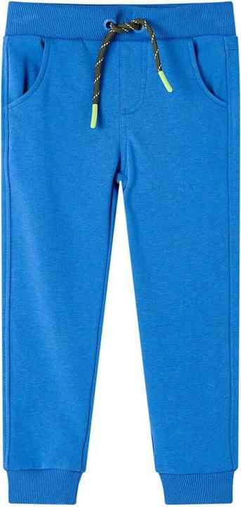 Immagine prodotto VidaXL Pantaloni della tuta da ginnastica per bambini blu 104,Materiale: 80 % cotone. 20 (104)