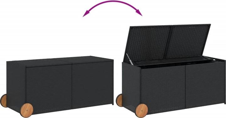 Immagine prodotto VidaXL Gartentruhe mit Rollen 283L