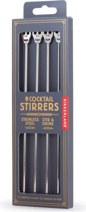 Produktbild Kikkerland Cocktail Stirrers (Barlöffel + Cocktailrührer)