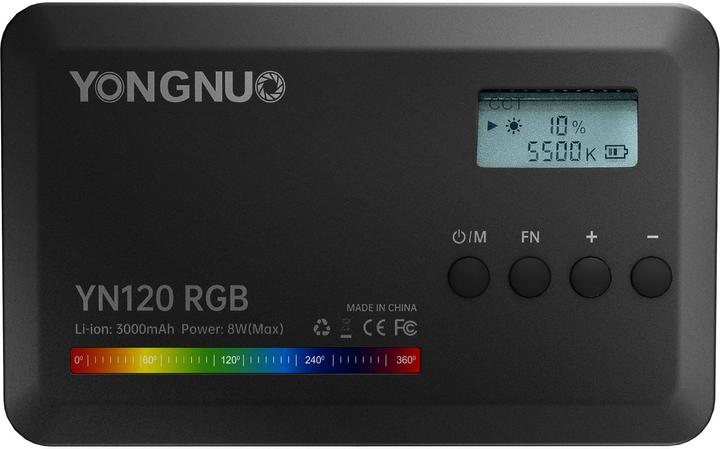 Productafbeelding Yongnuo videoverlichting LED YN120 RGB WB (Videolicht)