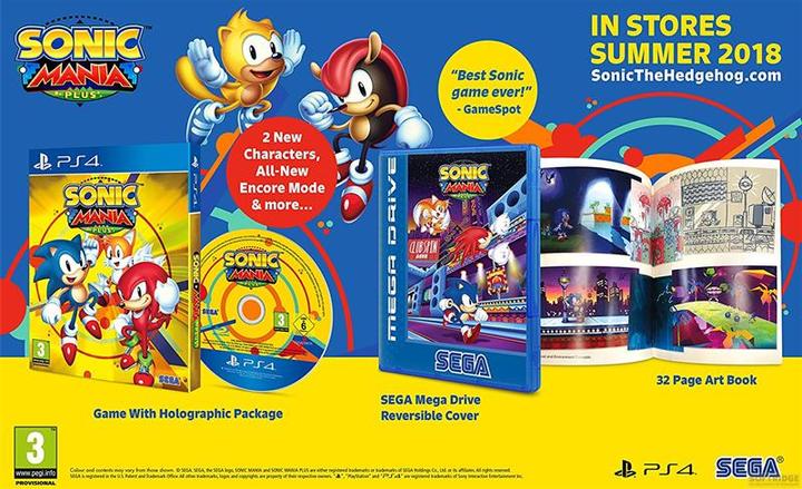 Immagine prodotto Sega Sonic Mania Plus, PS4 (PS4)
