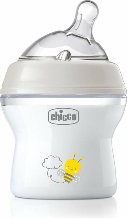 Chicco biberon NATURAL FEELING PP tétine silicone débit lent UNI 0m+ (150 ml)
