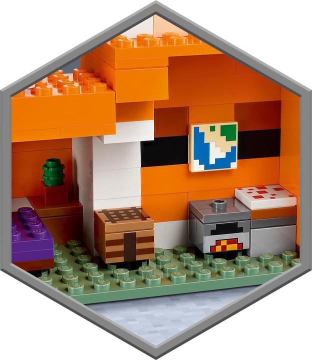Actual product image LEGO The Fox Lodge (21178, LEGO Minecraft)