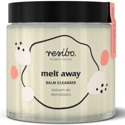 Immagine prodotto Resibo Melt Away Balsamo detergente Cosmetici naturali Detergente per pori del viso Detergente per punti (Panni pulizia, 100 ml)