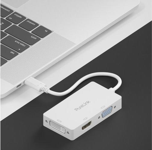 Image du produit Purelink USB-C vers (HDMI, DVI, VGA, 22.40 cm)