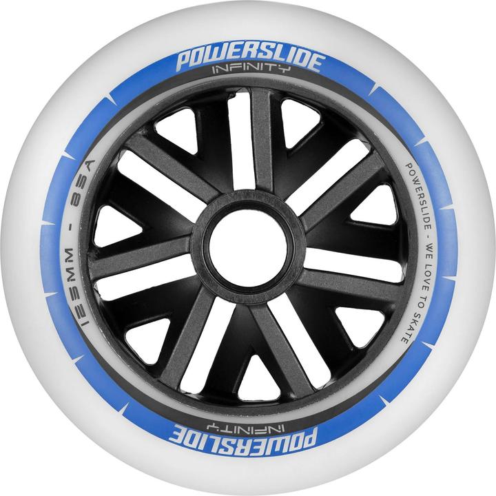 Powerslide Skateboard Wheels Infinity 6-Pack 2023 (125 mm)