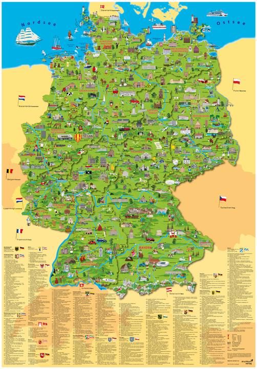 Produktbild Kinder Deutschlandkarte