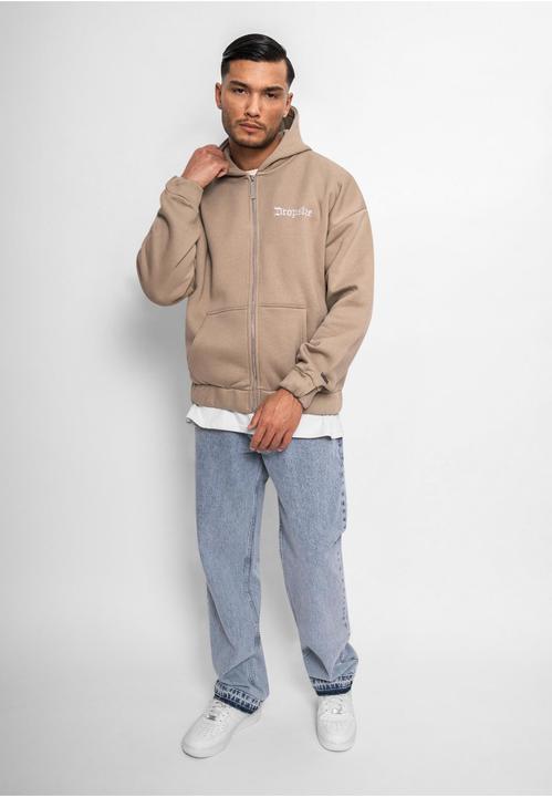 Actual product image Dropsize Super Heavy Oversize Blank Zip Hoodie - 124661 (XL)