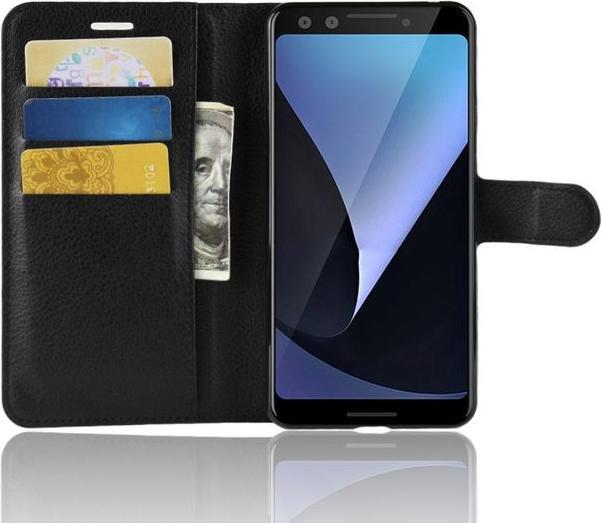 Produktbild MU Classic Litchi Leder Bookcover Series (Google Pixel 3 XL)