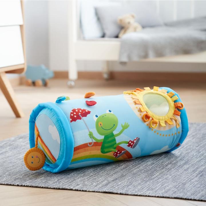 Produktbild Haba Krabbelrolle Regenbogenwelt (Deutsch, Französisch, Italienisch, Englisch)