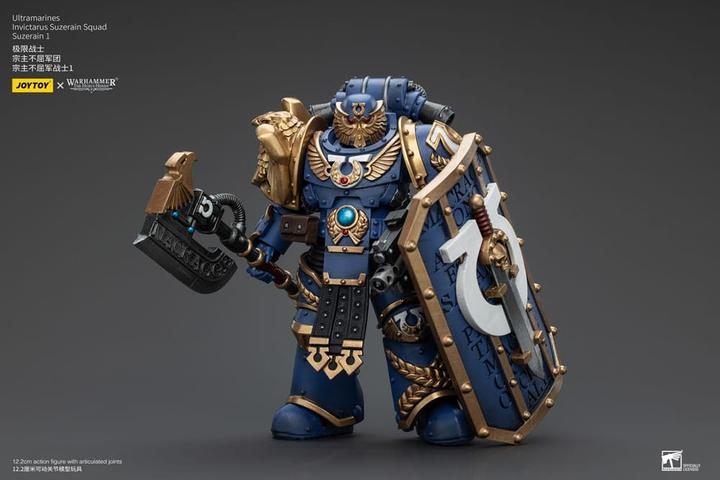 Produktbild Joy Toy Warhammer The Horus Heresy Actionfigur 1/18 Ultramarines Invictarus Suzerain Squad Suzerain 1 12 cm