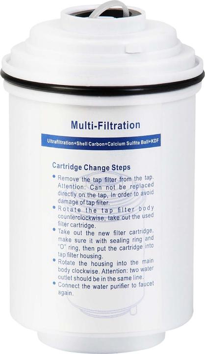 Produktbild Naturewater NW-5-05 High End On Tap 5 Stufen Wasserfilter kompakt Wasserhahn