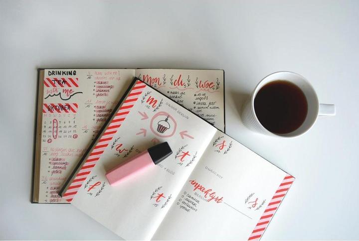 Actual product image Colop Stamp Little NIO Set Bullet Journal