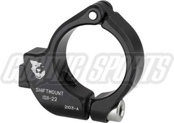 Image du produit Wolf Tooth Collier de serrage pour montage de levier de vitesse, Shimano I-Spec II, 22.2mm
