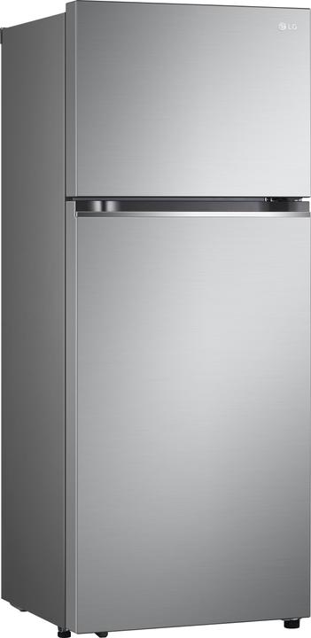 Actual product image LG GTBV36PZGKD Double Door Refrigerator 70cm, Class E, 395L, Door & Linear Cooling, Stainless Steel (395 l)