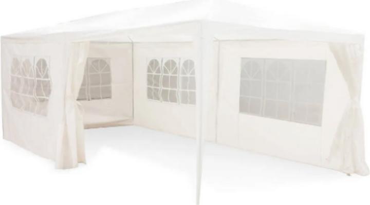 Produktbild Lifetime Gazebo&sidewalls 2.5x6x3m, wit (600 cm, 300 cm)
