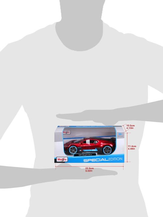 Image du produit Maisto Bugatti Divo 1/24 rouge