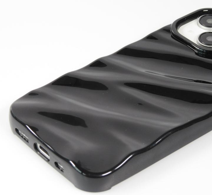 Produktbild PhoneLook Hülle Silikon mit 3D Wellenform matt (Apple iPhone 15)