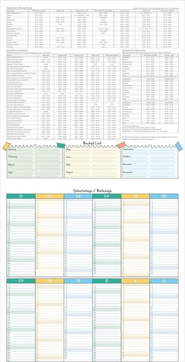 Actual product image Alpha Edition Wege 2026 - Broschürenkalender 30x30 cm (30x60 geöffnet) - Kalender mit Platz für Notizen - Paths - (30 x 30 cm, Hardcover, German)