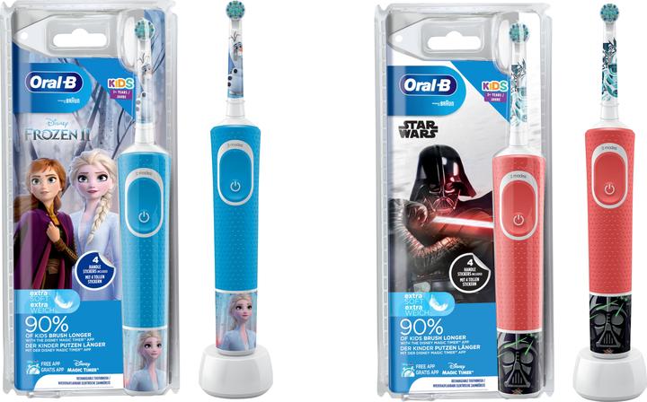 Immagine prodotto Oral-B Spazzolino elettrico per bambini dai 3 anni in su (Spazzolino oscillante)