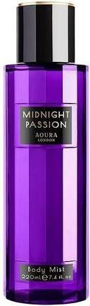 Aoura London Women's Midnight Passion Body Mist Fragrance Spray 220ml (Eau de Toilette, 220 ml)