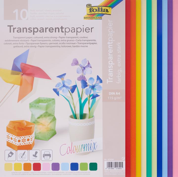 Produktbild Folia Transparentpapier (115 g/m², 10 x)