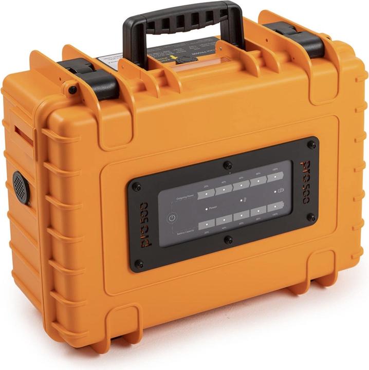 B&W International B&W Energy Case Pro500 500W mobile Energieversorgung orange (500 Wh, 10.90 kg)