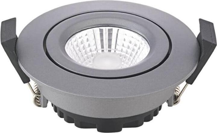 Sigor Lampada da incasso Diled 6W 310lm 3000K Lampada da tavolo antracite 36° dimmerabile (310 lm)