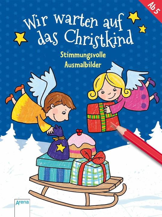 Actual product image We wait for the Christ Child (German)