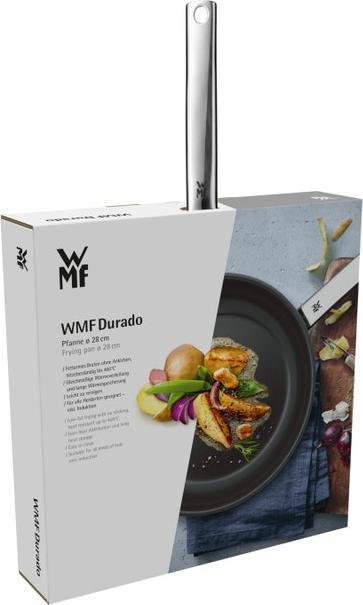 Produktbild WMF Antihaft Pfanne Edelstahlpfanne Bratpfanne 28cm Induktion Durado beschichtet (28 cm, Bratpfanne, Edelstahl)