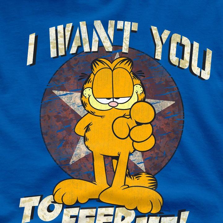 Immagine prodotto Garfield I Want You Maglietta Uomo (4XL)
