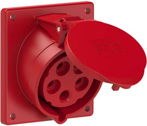 Actual product image PCE 425-6f9 Mounting box angled 32A 5p 6h IP44/54