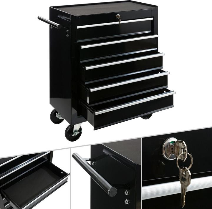 Arebos Chariot à outils (1 x)
