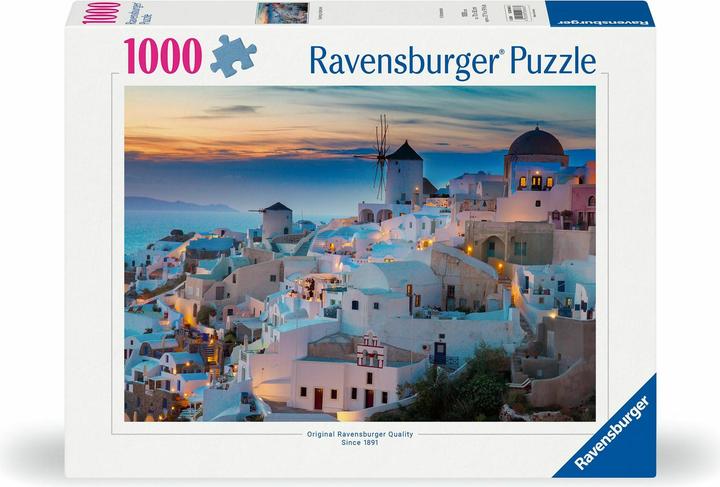Produktbild Ravensburger Abend über Santorini (1000 Teile)