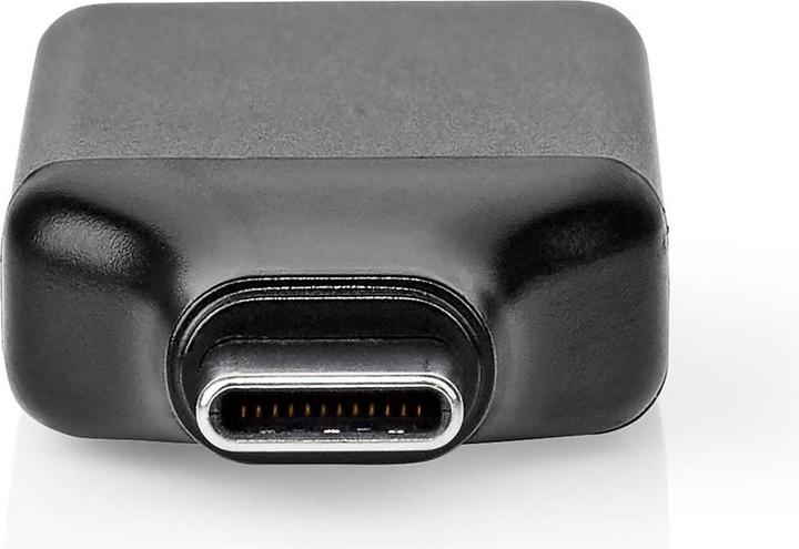 Actual product image Nedis USB-C™ Adapter | USB 3.2 Gen 1 | USB-C™ Plug | HDMI™ Output | 4K@60Hz | Round | Nickel-plated (USB-C, 2.20 cm)